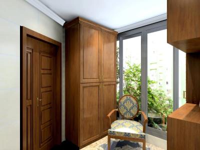 China Saving Space Hinged Door Bedroom Closets And Wardrobes With Soft Closing for sale