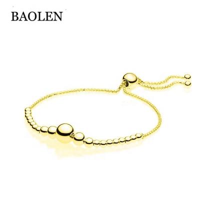 China CLASSIC Chain Accessory Buckle Pearl Stainless Steel Silver Gold Rose Bangle Bracelet Women Jewelry for sale