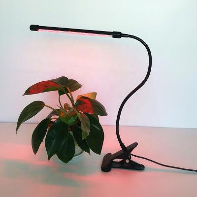 China Seed Starting Customize Clip Stable 360 ​​Degree Red Blue Lighting Phytolamps Full Spectrum Gooseneck Grow Light For Indoor Plants for sale