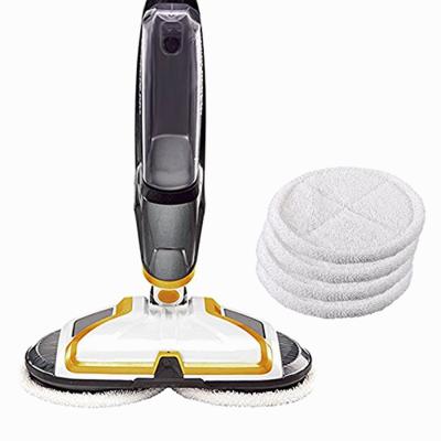 China Sustainable Vacuum Cleaner Scrubber Microfiber Carpets Mop Pads For Bissell 2124 for sale