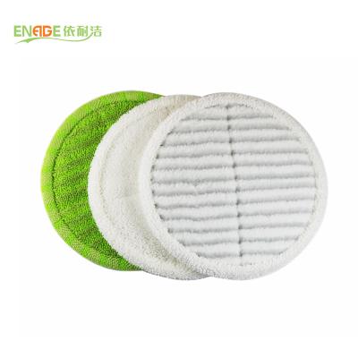 China Sustainable Spinning Spray Wave Around Microfiber Twist Mop Head for sale