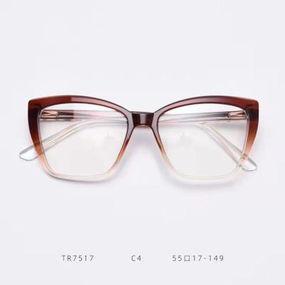 China TR Top Quality Wholesale Women Cateye TR Classic Optical Frame for sale