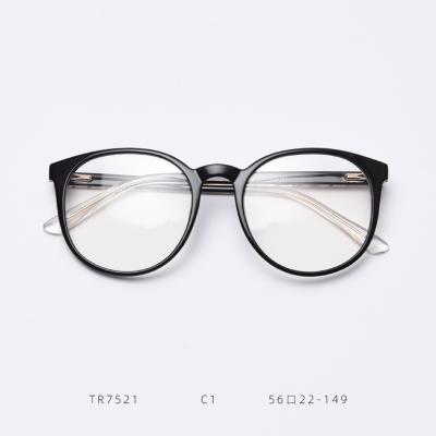 China TR Premium Quality Vintage Fashion Glasses Customize Optical Frame for sale