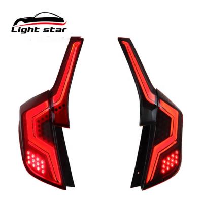 China Hot Selling Accessories Auto Parts Car LED Tail Lights Lamp For Honda Fit 2014 - 2018 Fit for sale