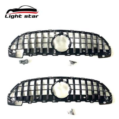 China Best Quality Plastic Car Grill Front Face Grill For Mercedes Benz W206 C Class W206 Modified GT Vertical Bar 2022 for sale