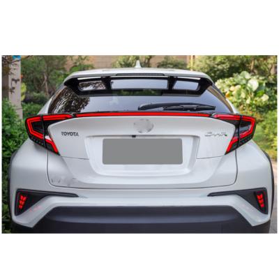 China Hot Selling Accessories Car Modified Tail Light For Toyota C-HR 18-20 Smoked C-Hour Taillights for sale