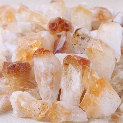 China Wholesale High Quality Natural Loose Quartz Spiritual Stone China Reiki Healing Rough Citrine Raw Crystals Jewelry For Ornament for sale