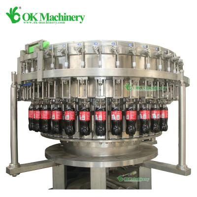 China BKBK02 Durable Bottle Bottling Sparkling Water Soda Water Drink Making Cola Production Line Carbonated Soft Drink Filling Machine for sale