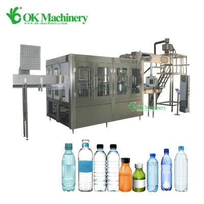 China BK021 Food Bottled Water Filling Machine in Nigeria for sale