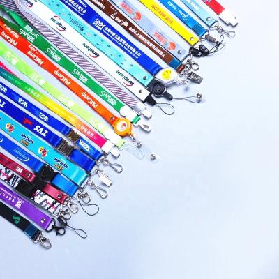 China Wholesale high quality low price custom polyester nylon lanyard for sale