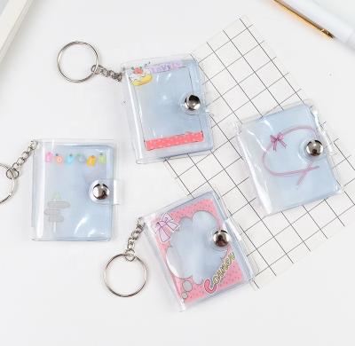 China Promotion Gifts Bulk Insert Sublimation Digital Mini Photo Album Keychains for sale