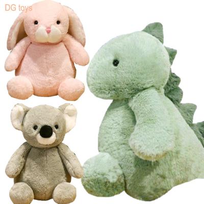 China Cuddly Toy Stuffed Animals Koala Pig Penguin Dog Baby Angora Dinosaur Realistic Plush Rabbits Plushie Dolls Baby Soothe Toys for sale