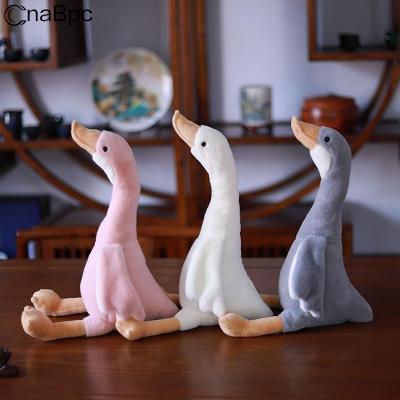 China 40cm Long Plush Neck Stuffed Plush Doll Sound Cute Goose Stuffed Plushie Animals Soft Toys For Baby Kids Children Birthday Gifts for sale