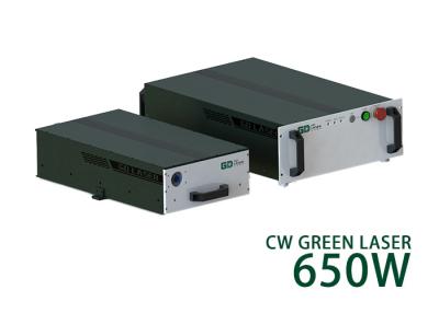 China 532 nm 650 W linearer CW-Faserlaser Single Mode Nanosekunde zu verkaufen