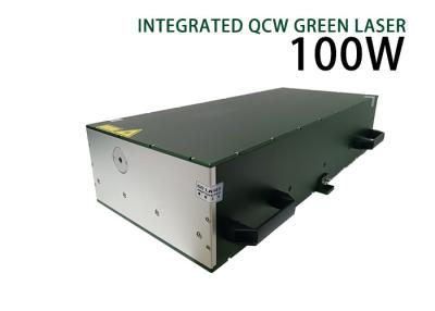 China Grüner QCW-Faserlaser 100 W integrierter Monomode-Nanosekunden-Faserlaser zu verkaufen