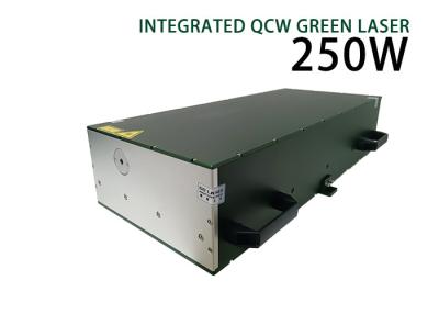 China 250W QCW Fiber Laser Integrated Nanosecond Single Mode Green Fiber Laser for sale