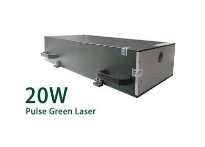 China PVD Verwijdering Nanoseconde Industriële Groene Laser Puls Fiber Laser 20W Te koop