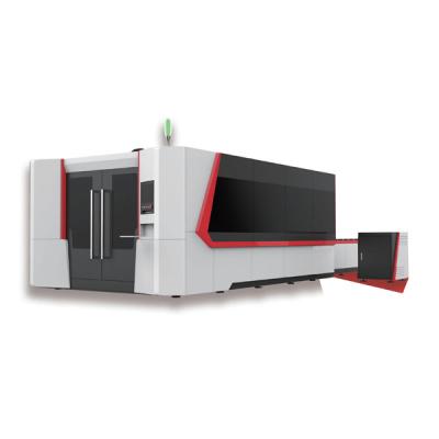 中国 4020 Large Enclosure Laser Cutting Machine Automatic Exchange 販売のため