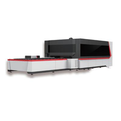 China 6020D / 6025D Laser Cutting Machine Large Enclosure Automatic Exchange Te koop