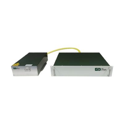 Cina 40W 70W Triple Pulse Nanosecond Green Laser 532nm Fiber Laser Source per il processamento fotovoltaico in vendita