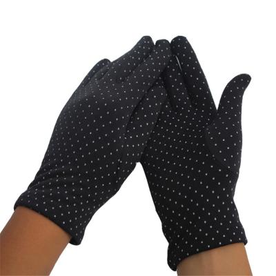 China Comfort Fashion Women Winter Ladies Finger Full Stain Warm Elegant Female Hand Warmer Gloves Thicken Mittens for sale