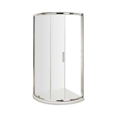 China Modern Free Standing Clear Tempered Glass Shower Door Shower Enclosure for sale