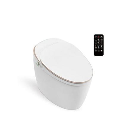 China Fashion Modern Comfortable Design Automatic Flush Toilet and Smart Closestool for sale