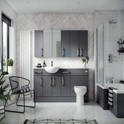 China Modern newly designed bathroom cabinet for sale