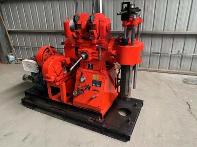 China Hydraulic Borehole Water Well Core Drill Rig With Bw-160 Mud Pump (XY-150) for sale