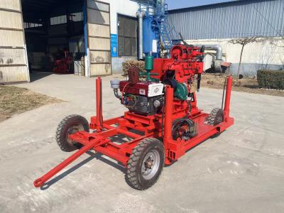 China Wheeled Portable Drilling Rig For Highway And Railway Geological Exploration for sale