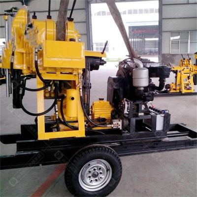 China Portable Hydraulic Rock Borehole / Soil Testing Core Drilling Machine (XY-100) for sale