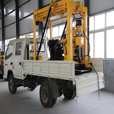 China Diamond Geology Geotechnical Soil Investigation Drilling Rig Truck Mounted 200m XYC-200 for sale