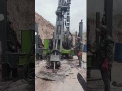 Full hydraulic drill rig