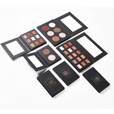 China DIY Vegan Matte Small Eyeshadow Palette Set 19 Color Cosmetics Waterproof Small Quantity Palette Retail for sale