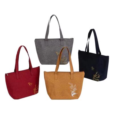 China Wholesale Lunch Bag Waterproof Bag Women's Cooler Bag Fashion Food Tote Large Bag Handbag for sale