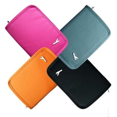 China Custom waterproof wholesale logo travel wallet passport holder and travel documents wallet. for sale