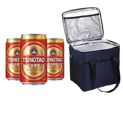 China Wholesale Large Capacity Waterproof Grocery Cooler Bag Oxford Cooler Box 18L for sale