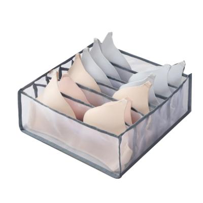 China Modern Mesh Storage Boxed Underwear Socks Bra Underwear Drawer Divider Wholesale 6 for sale