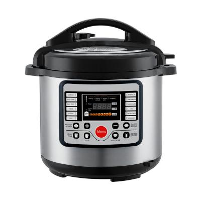 China Large Hot Selling Nonstick Aluminum Indoor Hotel Family Pot 10L Multifunctional Electric Pressure Cooker for sale