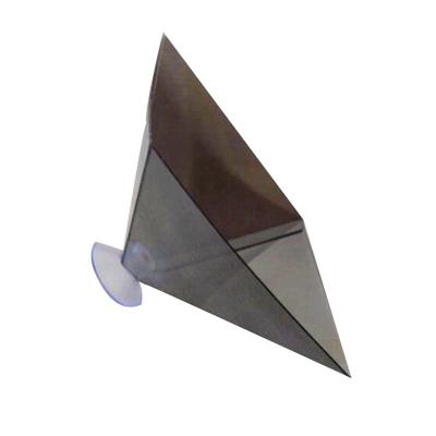 China Convenient 2022 Customs Logo Hologram Pyramid For Mobile Phone 3D Hologram Viewer Holographic Projector for sale