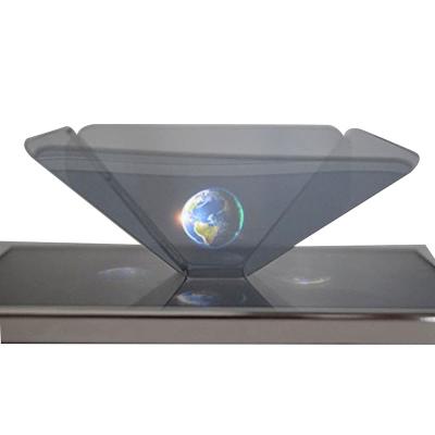 China Convenient Promotional Gifts Hologram Pyramid 3D Hologram Viewer Projector For Movie for sale