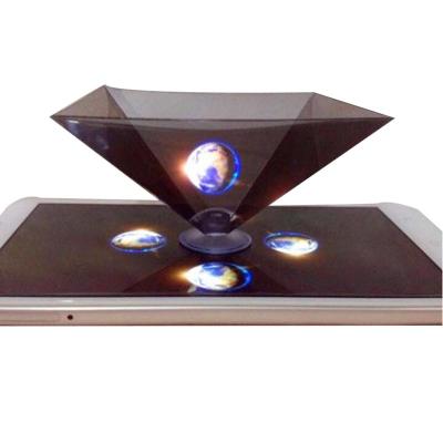 China 2022 Promotional Gift Convenient Hologram Viewer Holographic Pyramid Popular Customized Logos and 3D Package for sale