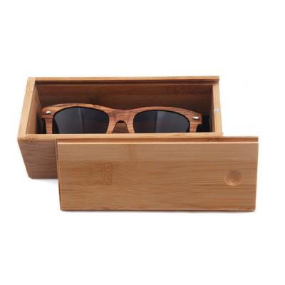 China Eco Friendly Glass Case China Manufacturer Custom Make Glasses Custom Sunglasses Wooden Bamboo Cases Packaging Boxes for sale