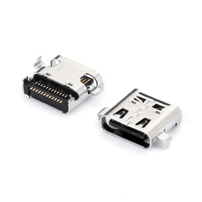 中国 24Pin メス USB タイプ C コネクタ USB3.1 レセプタクル PCB マウント SMT L8.17mm 販売のため