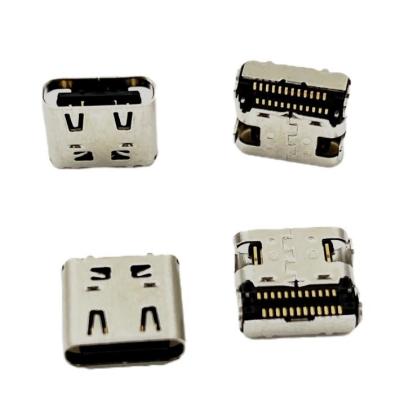 Κίνα C18140 DIP SMT Ορθής γωνίας Micro USB Θηλυκή υποδοχή PCB 24pin Type C προς πώληση