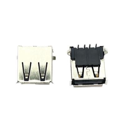 China PBT 90 Grados 2.0 Conector USB 4Pin A Hembra 1.0AMP en venta