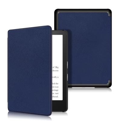 China Lightweight Book Style Leather Case For Amazon Kindle Paperwhite 5 (11th Generation) 2021 Edition eBook Cover Case for sale