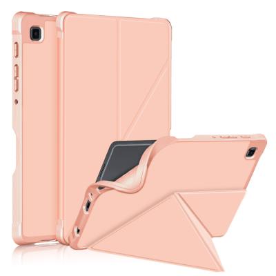 China Magnetic Auto Sleep Transformer Holder Tablet Bracket TPU Housing Case For Samsung Galaxy Tab A7 lite 8.7 inch 2021 SM-T220 SM-T225 case for sale