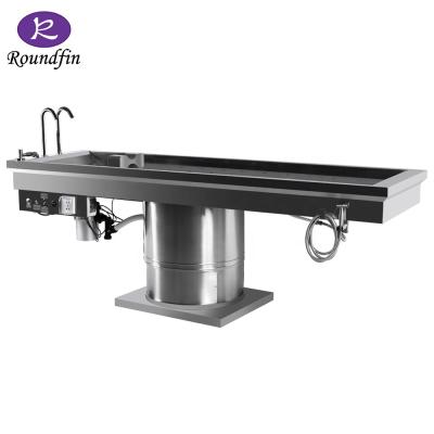 China American Roundfin China Supplier Style Autopsy Dissecting Table RD-A-01 Forensic for sale