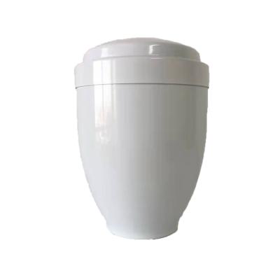 China Wholesale Simple Burial Ash Cremation Biodegradable Metal Keepsake Urn for sale